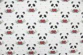 Baumwolljersey Baby Panda Fräulein von Julie – 3656